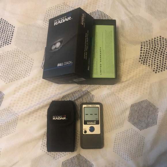 Baseball Pocket Radar Gun Ball Coach - Picture 1 of 1